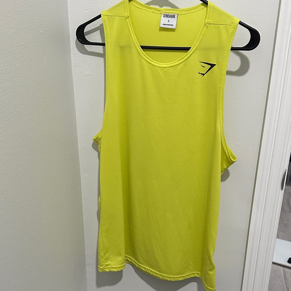Gymshark Neon Yellow Sleeveless Top
